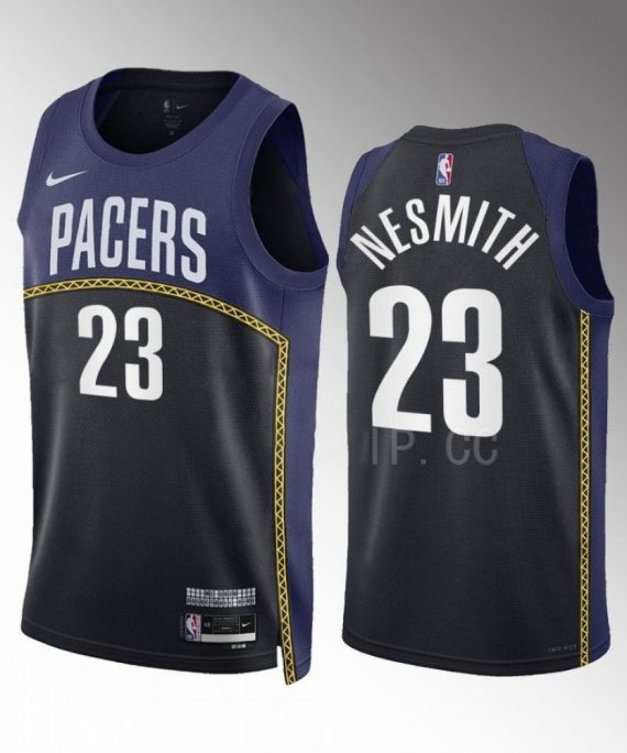 Camiseta Aaron Nesmith #23 Indiana Pacers 2022-23 City Edition Negro