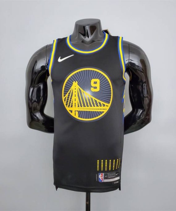 Camiseta Andre Iguodala #9 Golden State Warriors 2022 Edición 75 Aniversario City Edition Negro