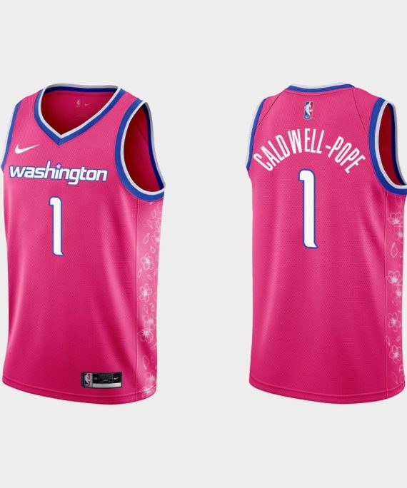 Camiseta Caldwell-Pope #1 Washington Wizards 22/23 Rosa City Edition