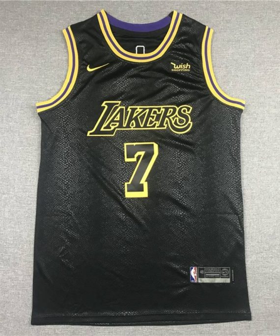 Camiseta Carmelo Anthony #7 Los Angeles Lakers Negro