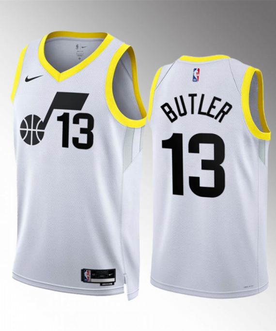 Camiseta Jared Butler #13 Utah Jazz 2023 Blanco