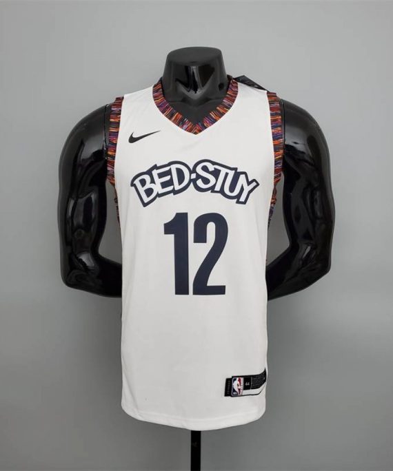 Camiseta Joe Harris #12 Brooklyn Nets City Edition Blanco