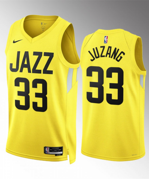 Camiseta Johnny Juzang #33 Utah Jazz 2023 Amarillo