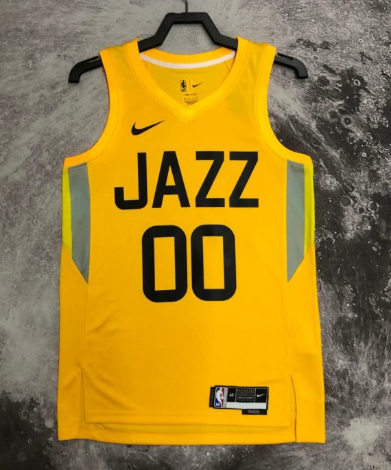 Camiseta Jordan Clarkson #00 Utah Jazz 2023 Amarillo