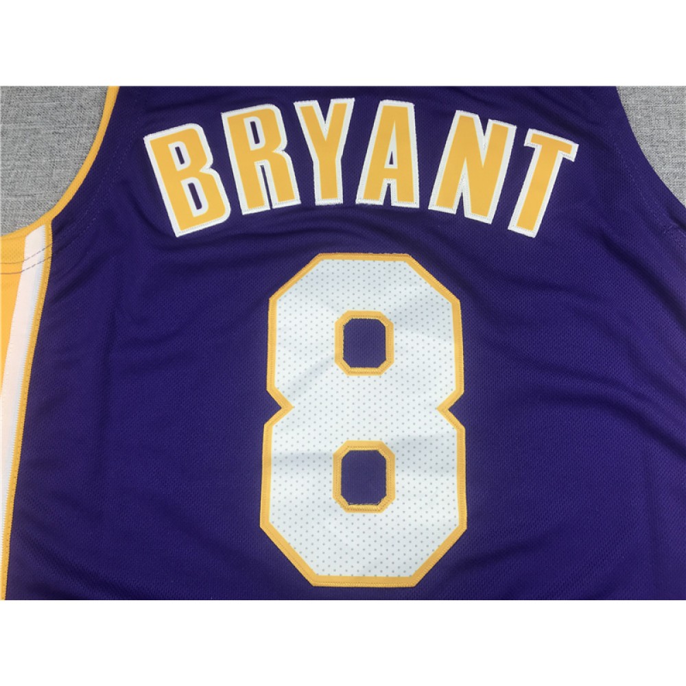 Camiseta Kobe Bryant Baloncesto #8 Los Angeles Lakers Púrpura La Final - Imagen 4
