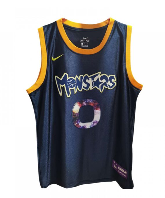 Camiseta #0 Negro Slam Dunk Monstars Edition