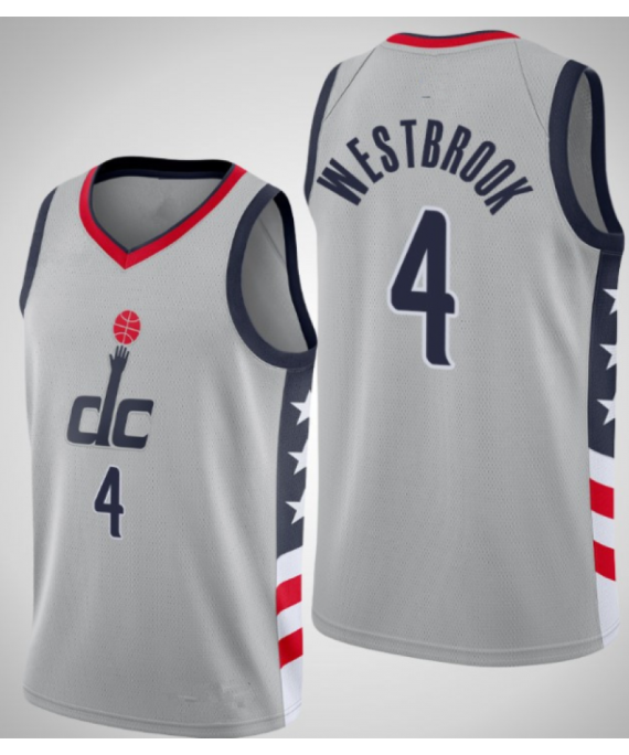 Camiseta Russell Westbrook #4 Washington Wizards City Edition