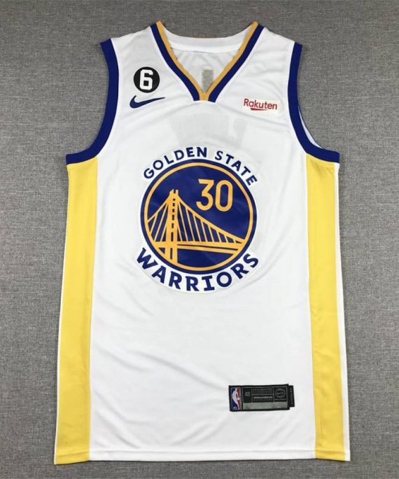 Camiseta Stephen Curry #30 Golden State Warriors 2023 Blanco