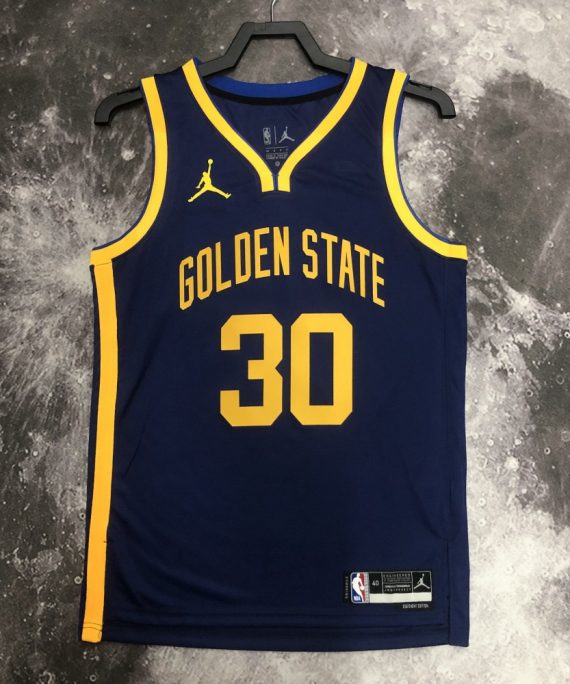 Camiseta Stephen Curry #30 Golden State Warriors 2023 Jordan Limited Edition Azul
