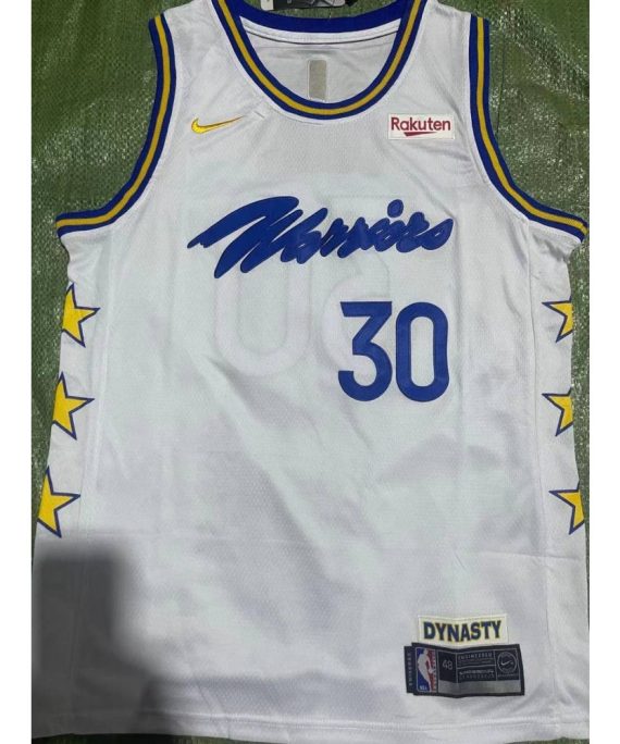 Camiseta Stephen Curry #30 Golden State Warriors Blanco