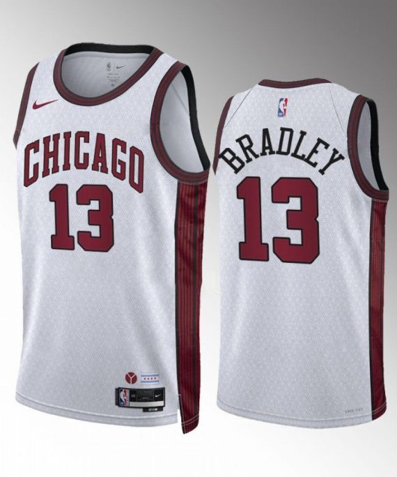 Camiseta Tony Bradley #13 Chicago Bulls 2022-23 City Edition Blanco