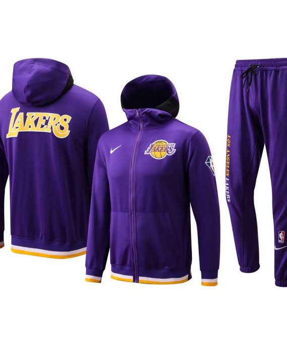 Chandal Los Angeles Lakers Con Capucha 22/23 Purpura