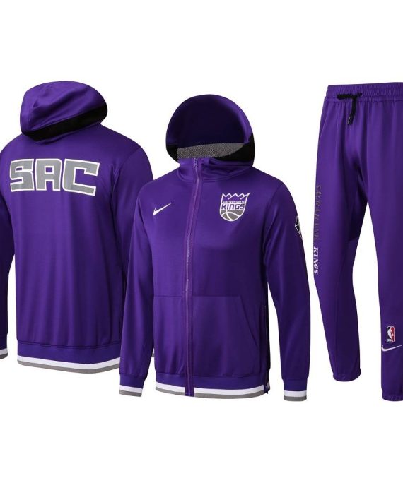 Chandal Sacramento Kings Con Capucha 22/23 Purpura