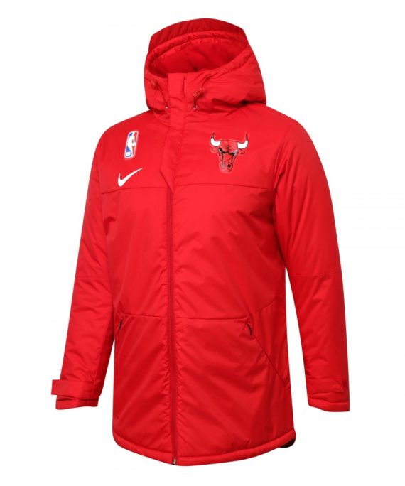 Chaqueta Acolchada Chicago Bulls Rojo