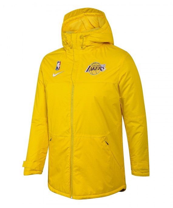 Chaqueta Acolchada Los Angeles Lakers Amarillo