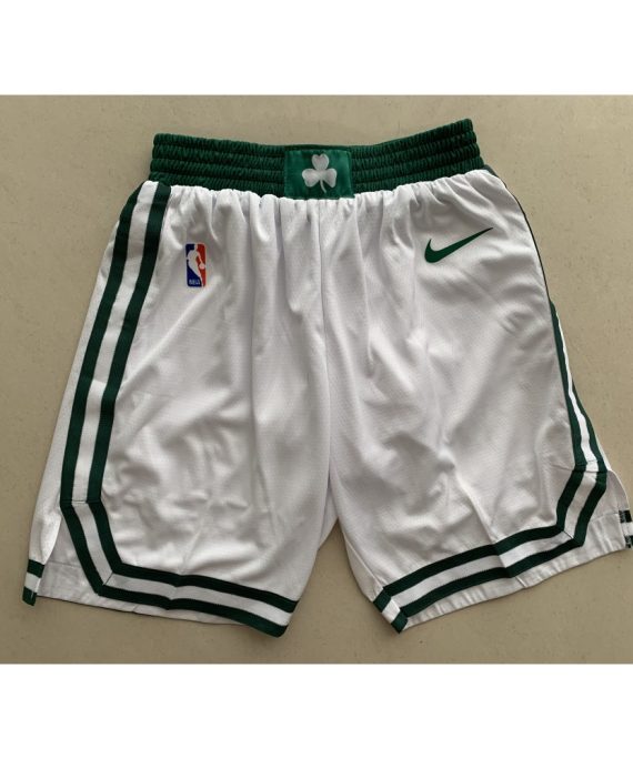 Pantalon Corto Boston Celtics Blanco