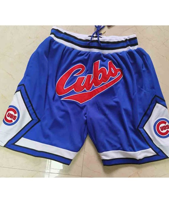 Pantalón Corto Chicago Cubs Azul Just Don