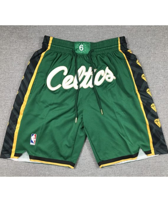 Pantalon Corto De Bolsillo Boston Celtics 2023 City Edition Verde