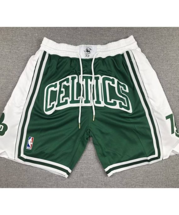 Pantalon Corto De Bolsillo Boston Celtics City Edition Verde