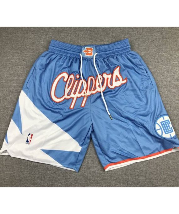 Pantalon Corto De Bolsillo Los Angeles Clippers City Edition Azul