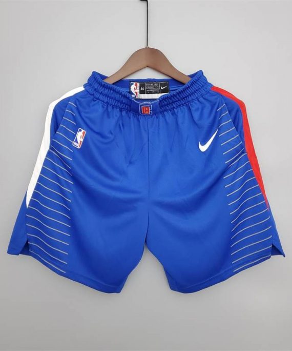 Pantalon Corto De Bolsillo Los Angeles Clippers Edición Limited Azul