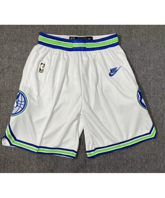 Pantalon Corto De Bolsillo Minnesota Timberwolves Blanco