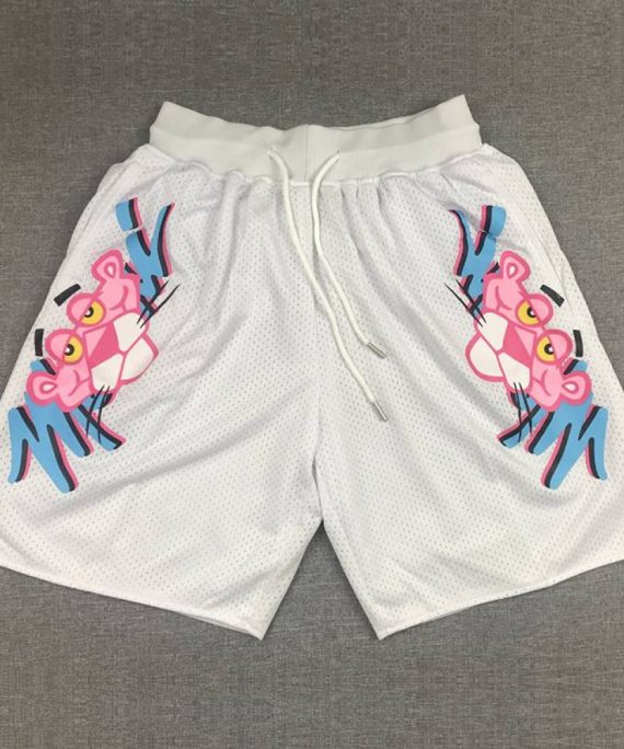 Pantalón Corto de Bolsillo Miami Heat Blanco/Rosa