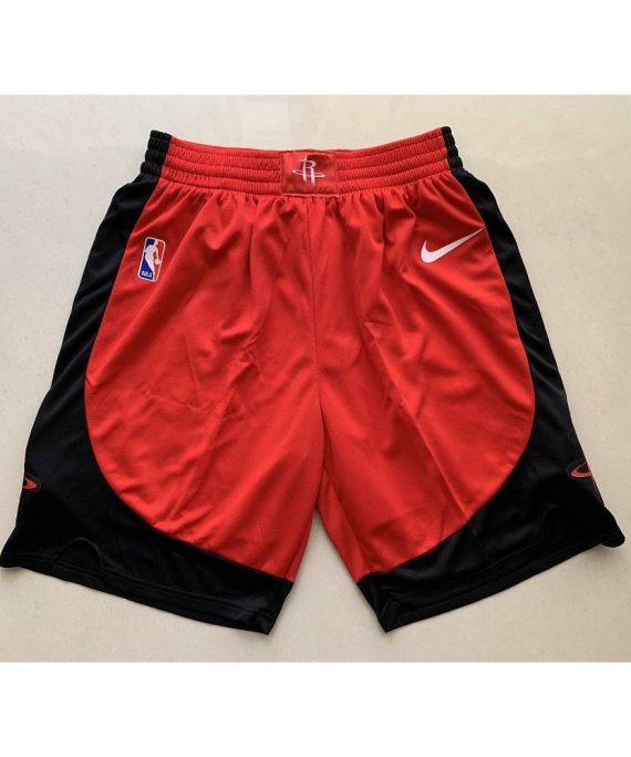Pantalon Corto Houston Rockets Rojo/Negro