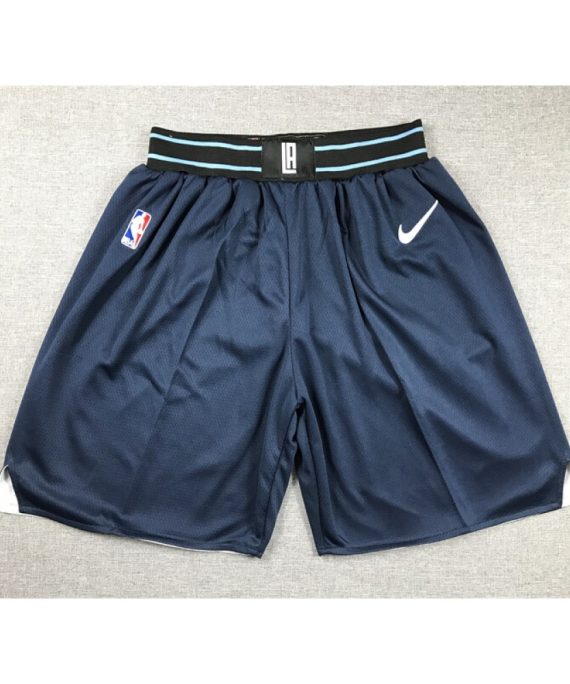 Pantalon Corto Los Angeles Clippers 2024 City Edition Azul Oscuro