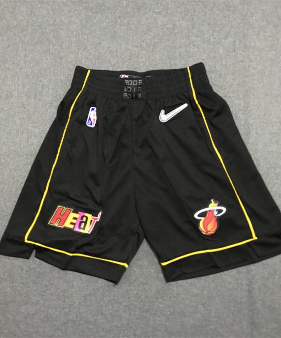Pantalon Corto Miami Heat 21/22 City Edition Negro