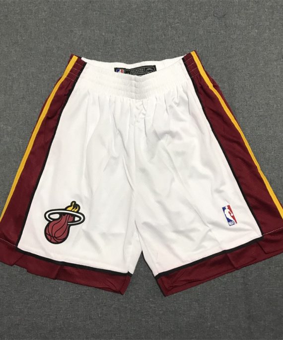 Pantalon Corto Miami Heat Blanco