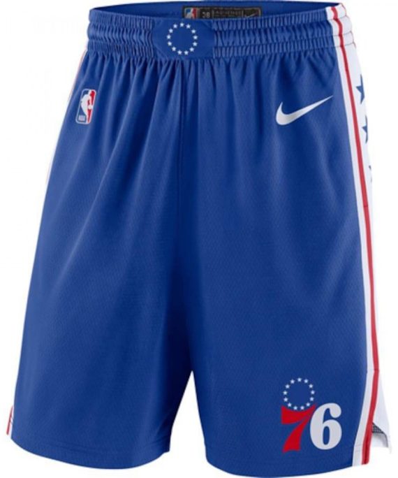 Pantalon Corto Philadelphia 76ers Azul