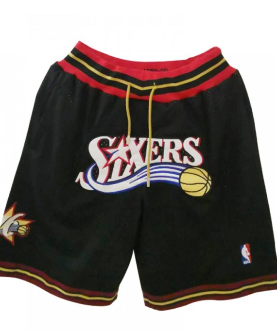Pantalon Corto Philadelphia 76ers Negro Just Don