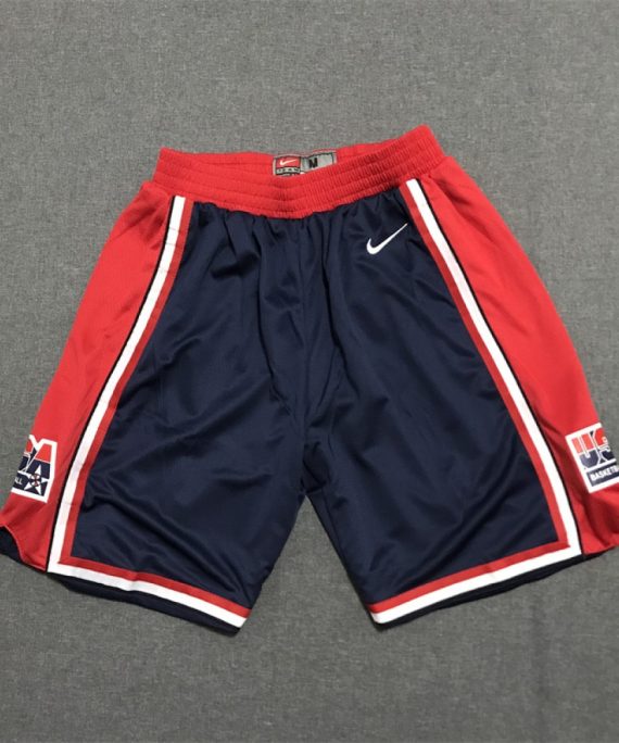 Pantalon Corto USA 1992 Dream Team Edición Olímpica Barcelona Azul Marino