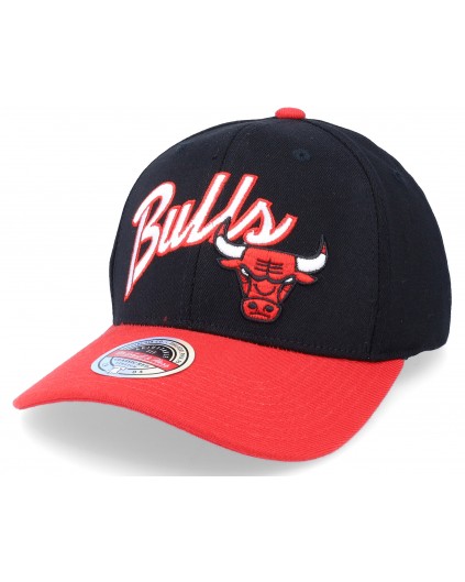 NBA Snapback M&N Arched Script Chicago Bulls