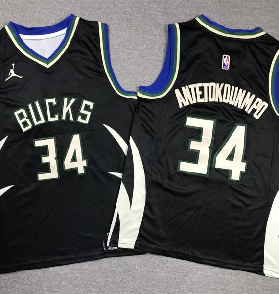Camiseta Giannis Antetokounmpo #34 Milwaukee Bucks 2024