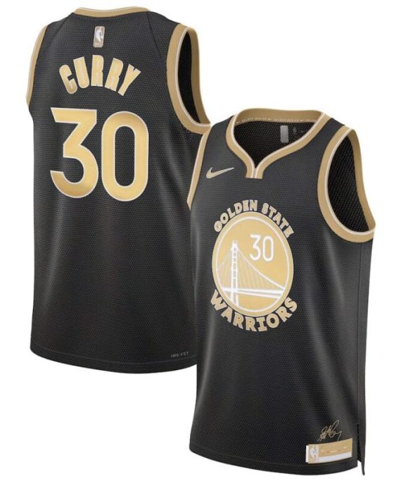 Camiseta Stephen Curry #30 NBA Black Select Series 2024