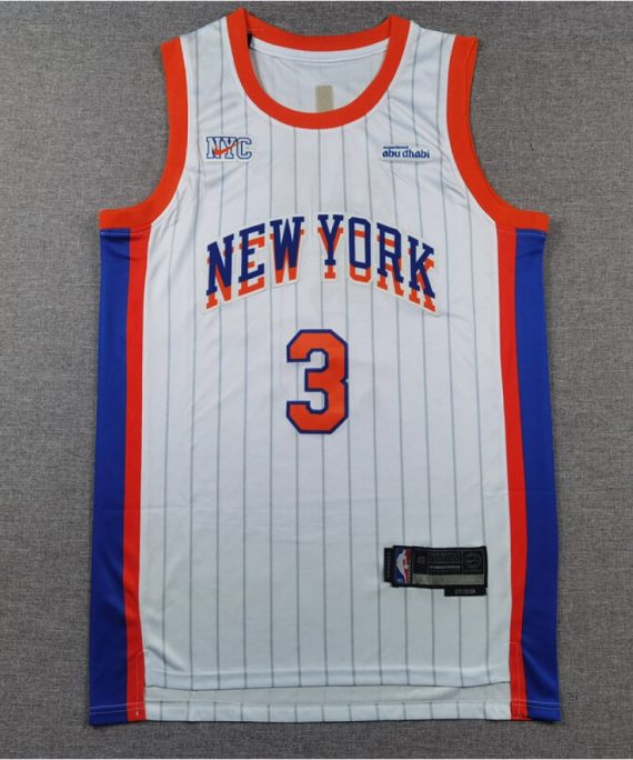 Camiseta Josh Hart #3 New York Knicks 2025 City Edition Blanco