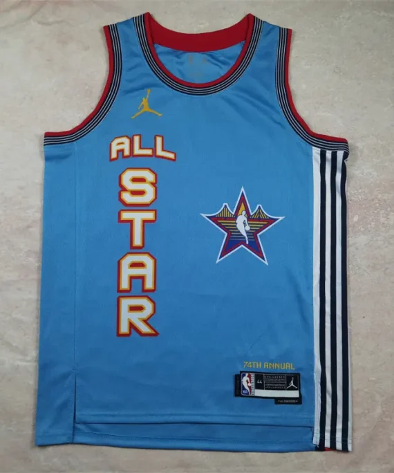 Camiseta Kyrie Irving #11 All-Star 2025 Azul Claro