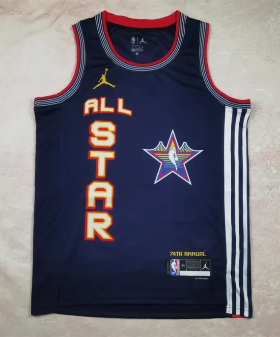 Camiseta Kyrie Irving #11 All-Star 2025 Azul Oscuro