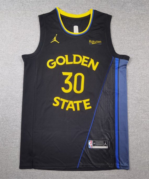 Camiseta Stephen Curry #30 Golden State Warriors 2025 Statement Edition Negro