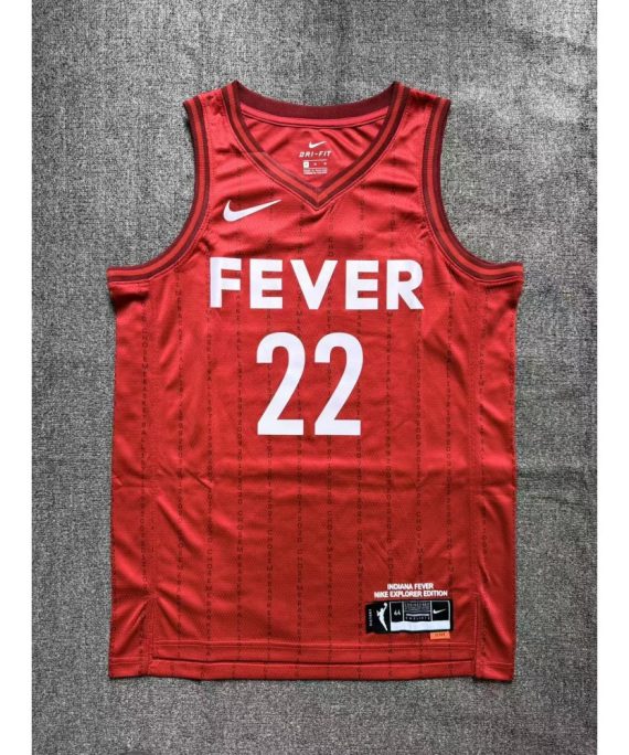 Camiseta Caitlin Clark 22 Indiana Fever Rojo