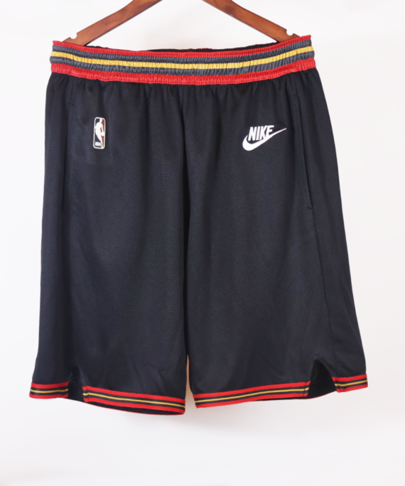 Pantalones Cortos de Baloncesto Philadelphia 76ers Retro Negro 2026