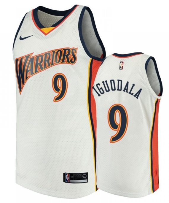 Camiseta Andre Iguodala #9 Golden State Warriors Blanco
