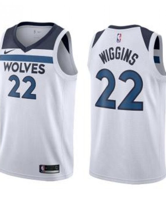 Camiseta Andrew Wiggins #22 Minnesota Timberwolves 17/18 Blanco Association