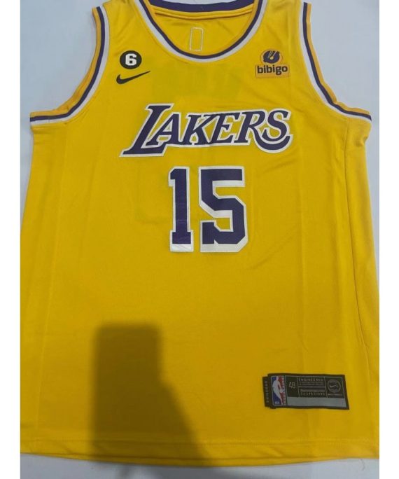 Camiseta Austin Reaves #15 Los Angeles Lakers Amarillo
