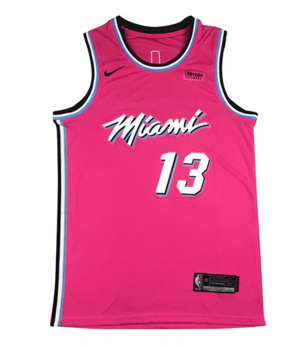 Camiseta Bam Adebayo #13 Miami Heat Rose Earned Edition