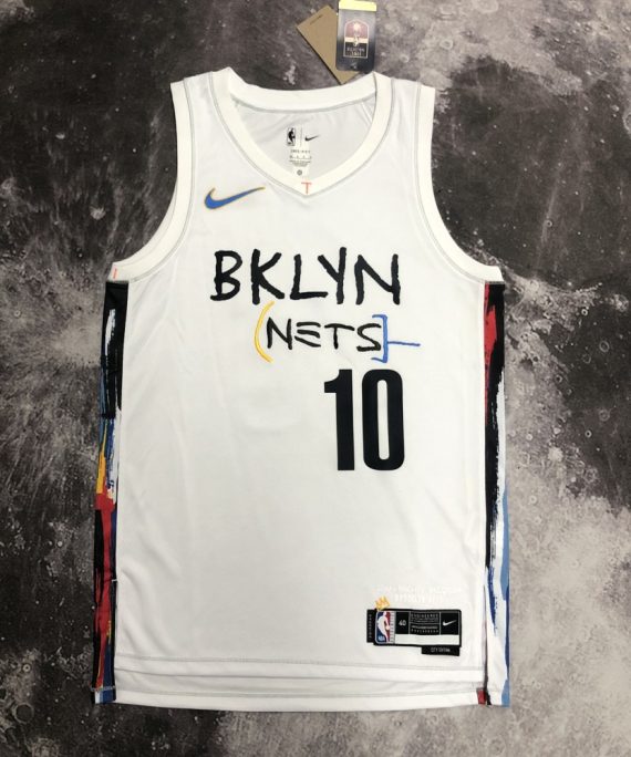 Camiseta Ben Simmons #10 Brooklyn Nets 2023 City Edition Blanco