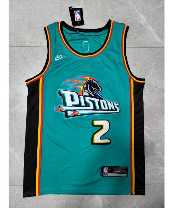 Camiseta Cade Cunningham #2 Detroit Pistons 22/23 Verde