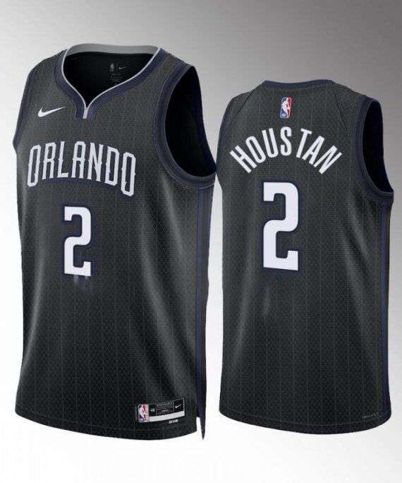 Camiseta Caleb Houstan #2 Orlando Magic 2022-23 City Edition Negro